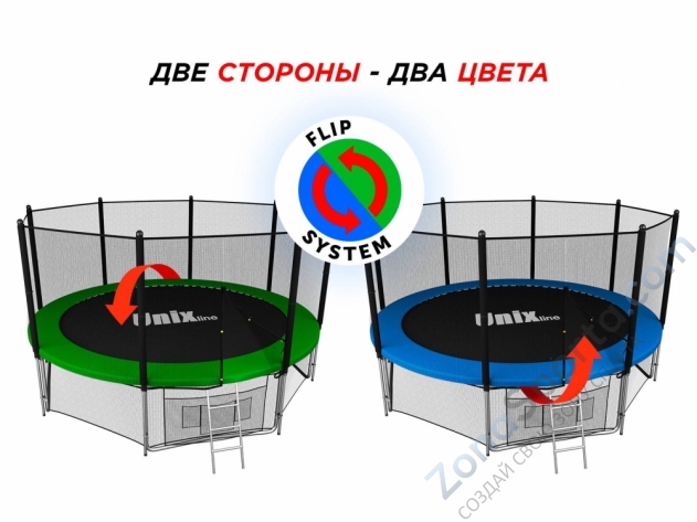 Батут Unix line Classic 10 ft (outside)