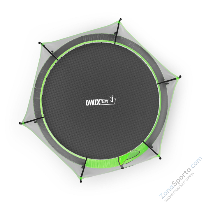 Батут Unix Line 8 ft UFO Green