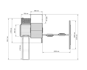 Детская игровая площадка IgraGrad М4