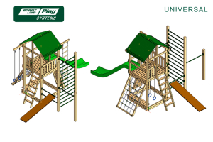Детская площадка Start Line Universal Премиум Кедр
