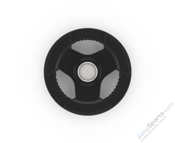 Диск обрезиненный с хватом 5 кг / диаметр 51 мм DFC
