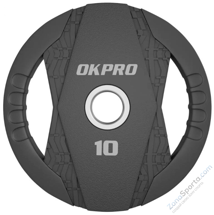 Диск олимпийский обрезиненный 5 кг OKPRO OK2005C-0500