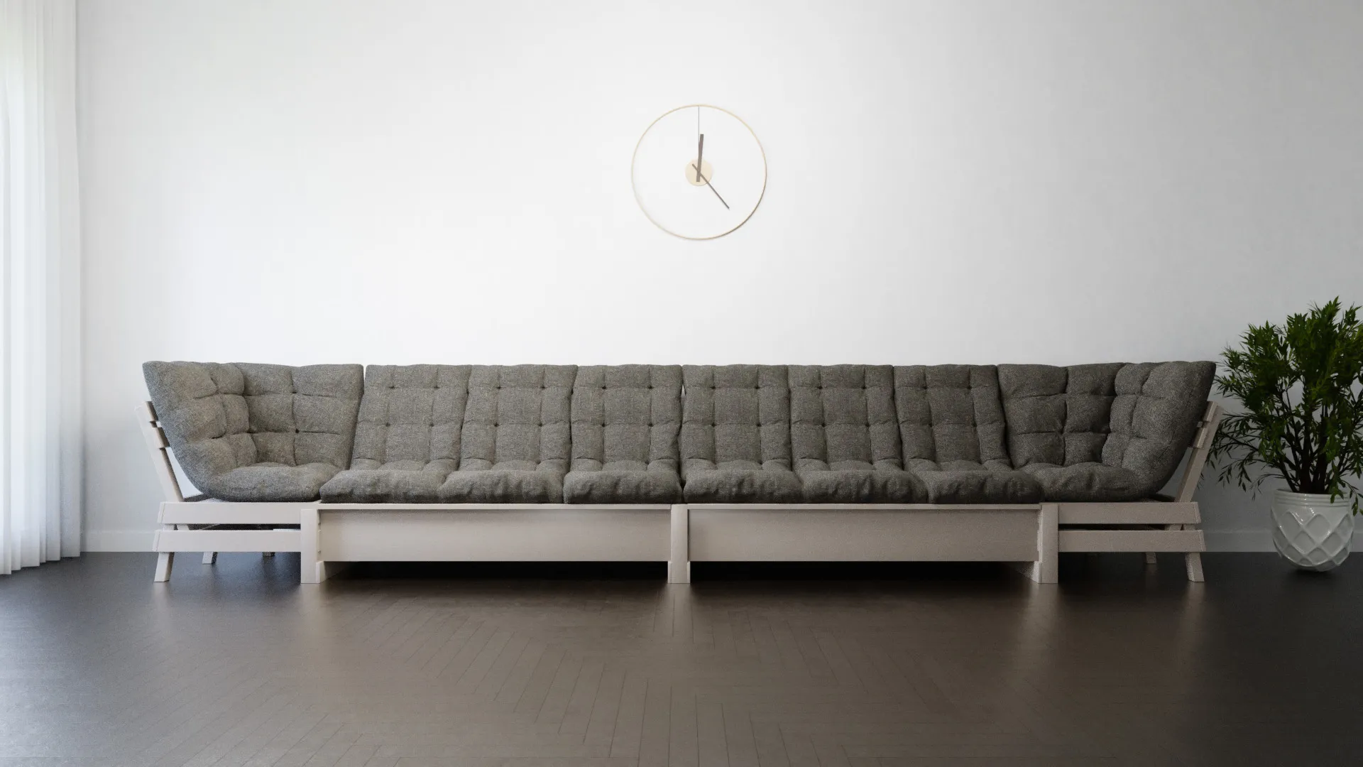 Диван деревянный угловой Savushka Set-1