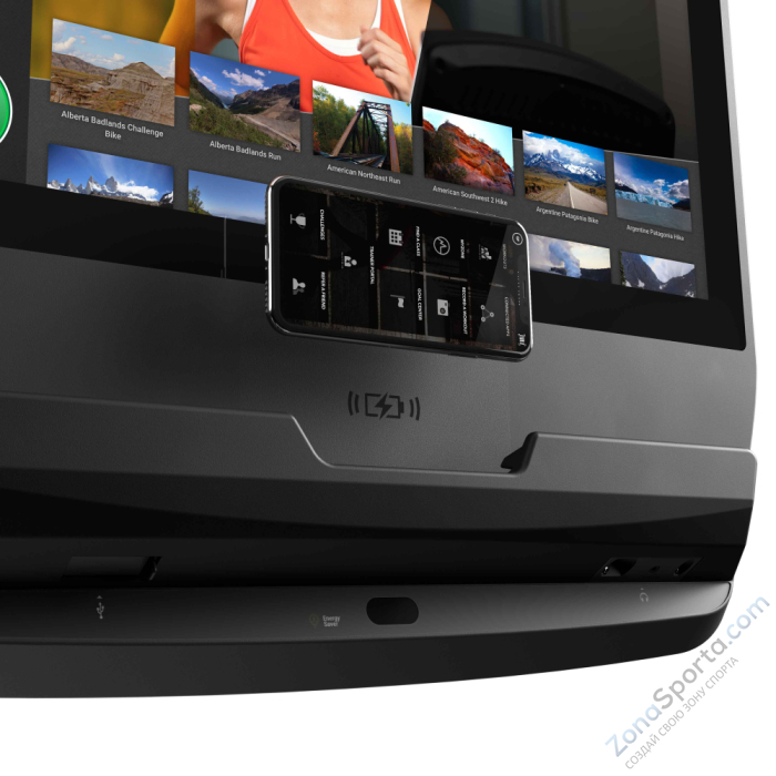 Горизонтальный велоэргометр Matrix Endurance с консолью Touch Base