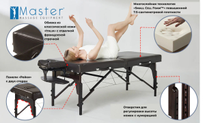 Массажный стол складной Master Supreme