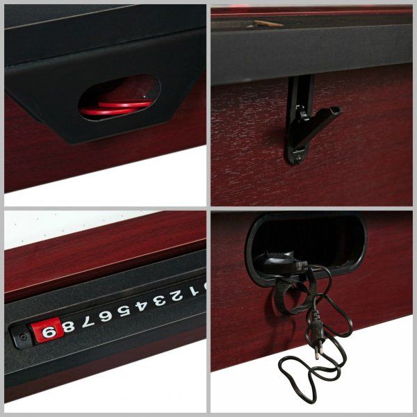 Многофункциональный игровой стол 6 в 1 Tornado (коричневый)