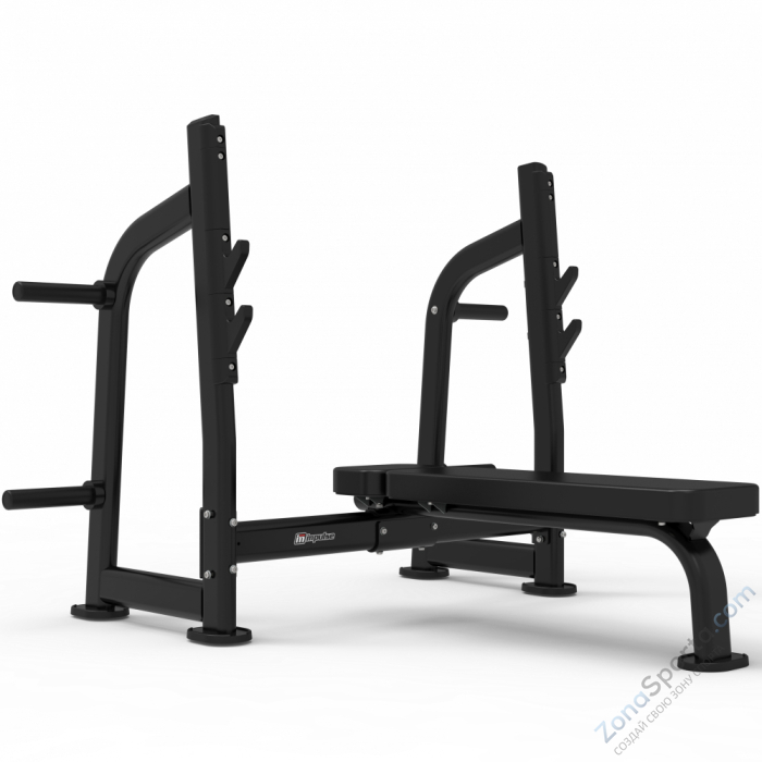 Олимпийская горизонтальная скамья для жима Impulse ITF8202