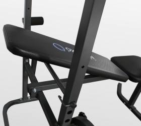 Скамья силовая черная Oxygen Fitness Akron