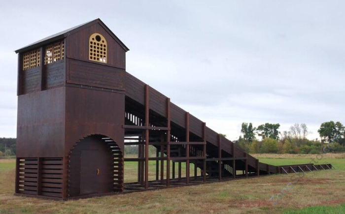 Зимняя горка Вичуга 3